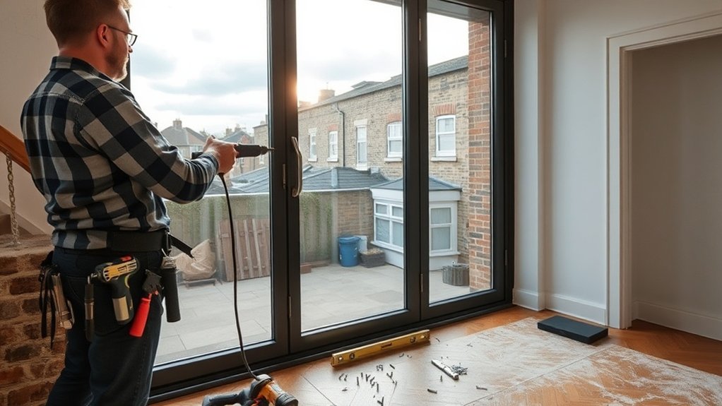 Aluminium Door Installation St Paul's