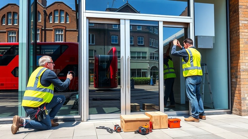 Automatic Door Installation St Paul's