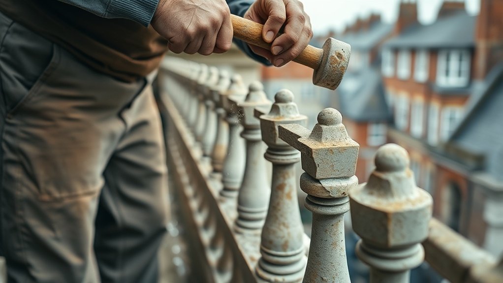 Balustrade Repair St Paul's