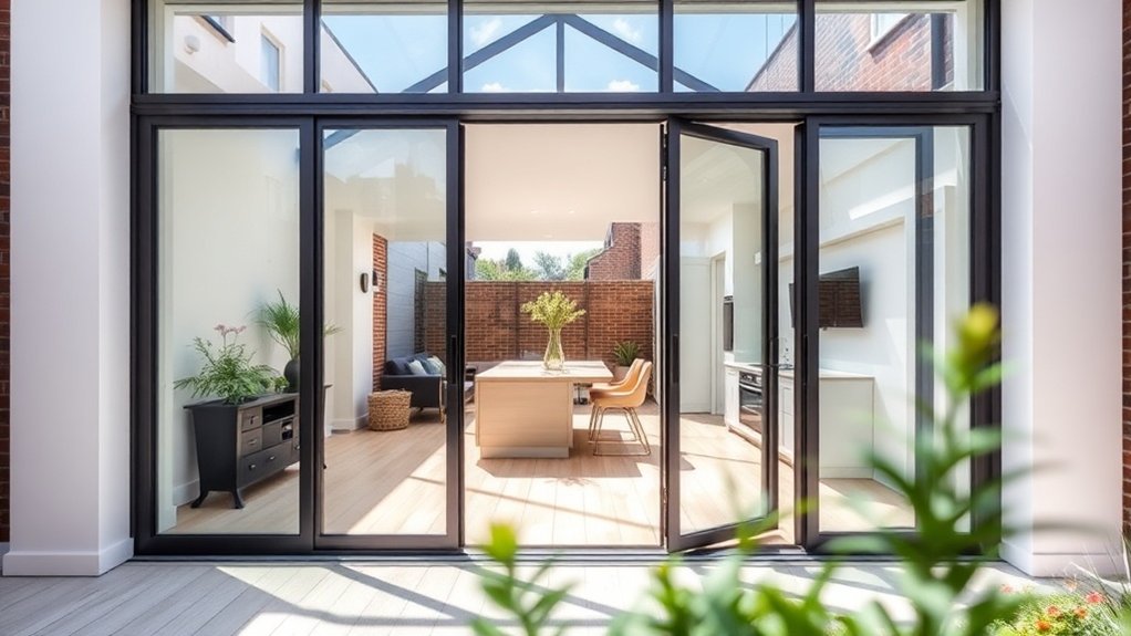 Bifold Door Glazing St Paul's