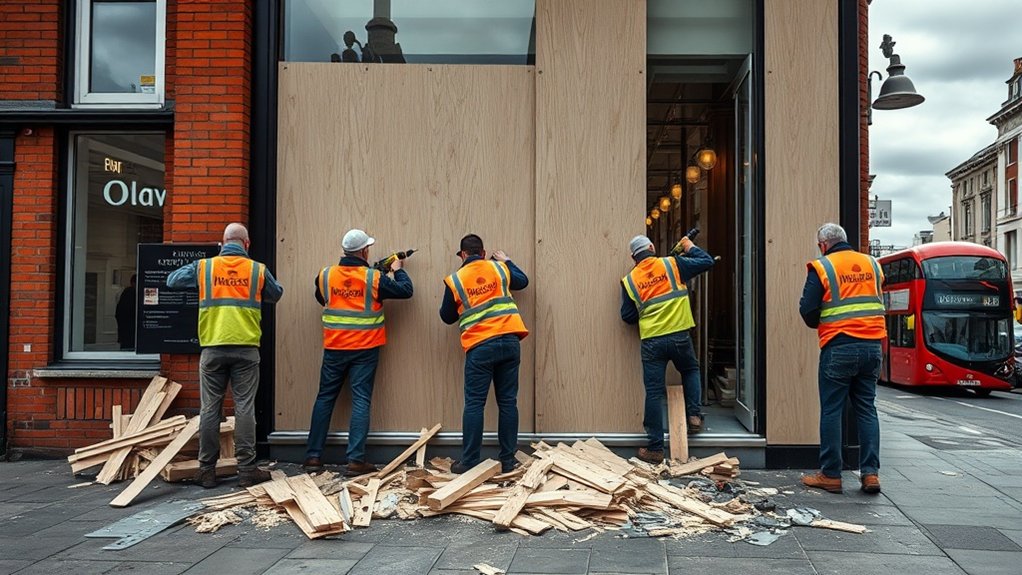 Boarding Up Security St Paul's