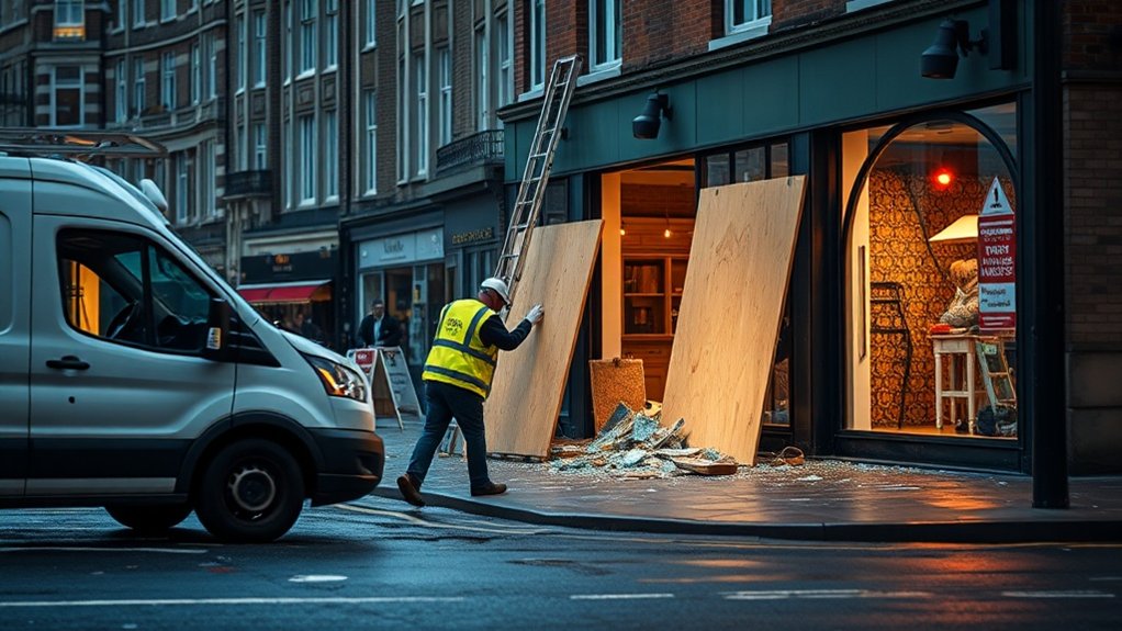 Boarding Up Service St Paul's