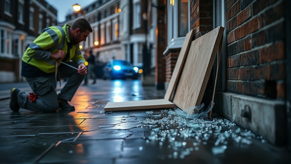 Burglary Glazing Repair St Paul's