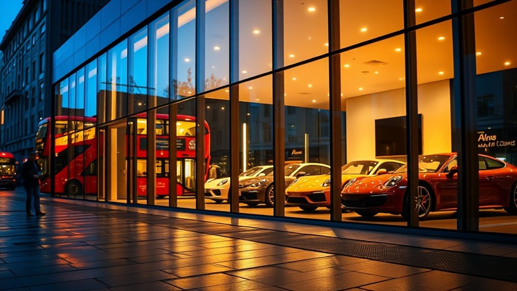 Car Showroom Glazing St Paul's
