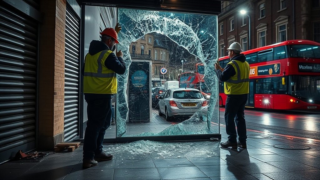 Emergency Shop Front Repair St Paul's