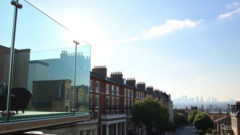 Glass Balustrades & Balconies St Paul's