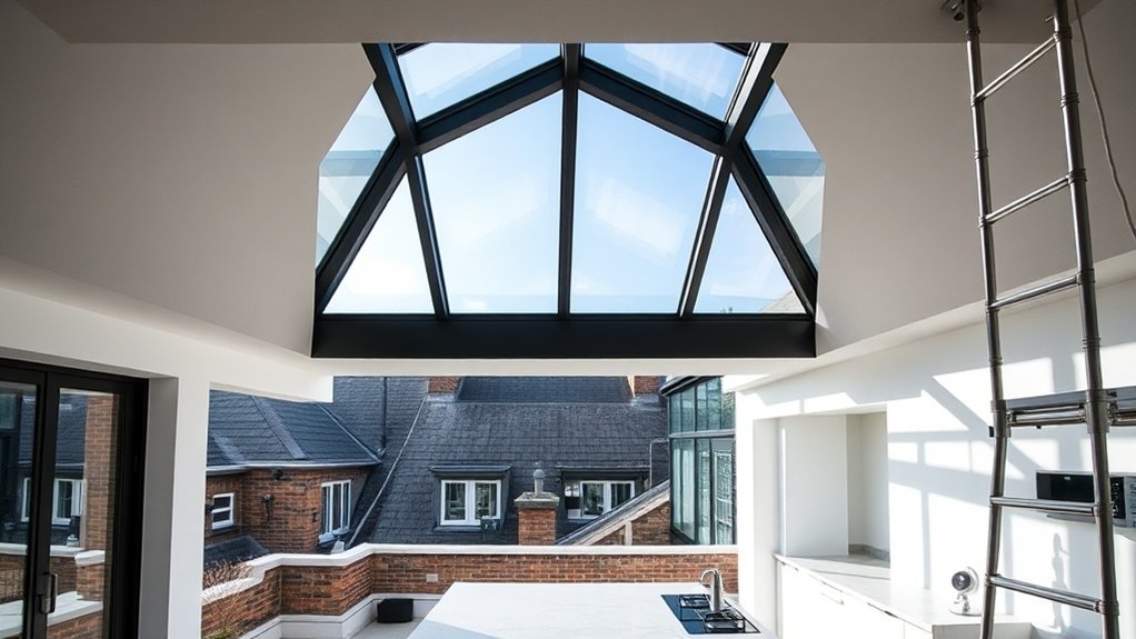 Roof Lantern Installation St Paul's