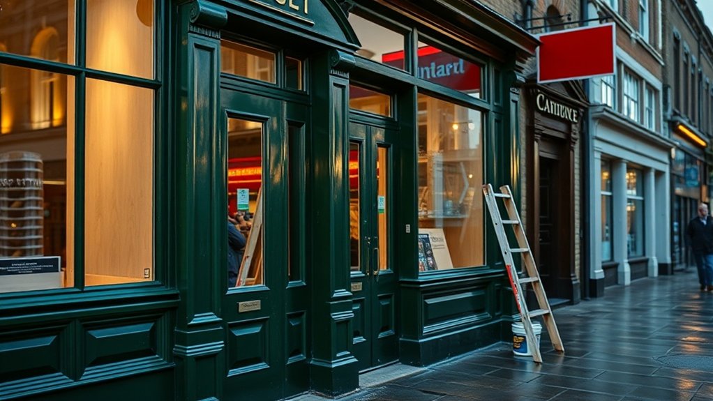 Shop Front Repair St Paul's