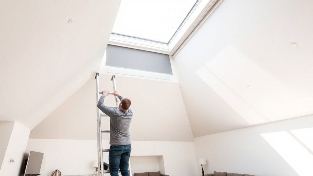 Skylight Blinds Installation St Paul's
