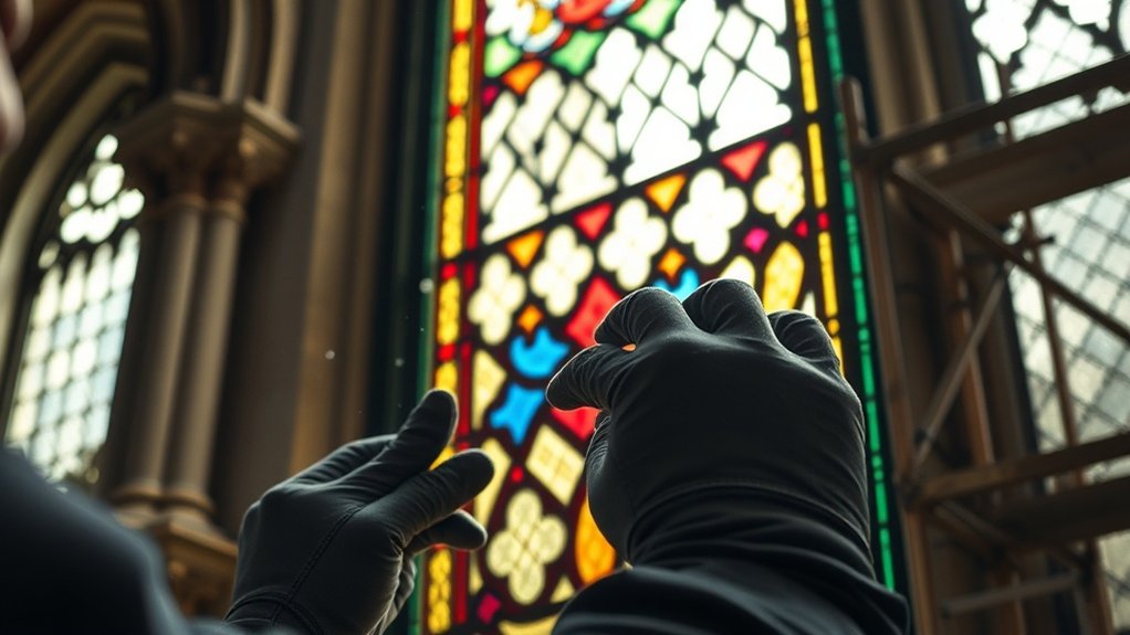 Stained Glass Repair St Paul's