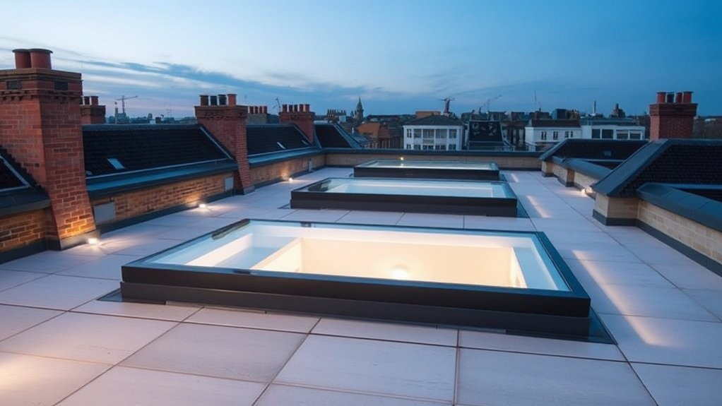 Walk-On Roof Lights St Paul's